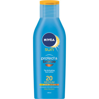 Nivea - Intense sun lotion SPF 20 Sun (Protect & Bronze Sun Lotion) 200 ml - 200ml
