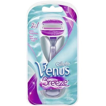 Gillette - Venus Breeze shaver + 2 heads