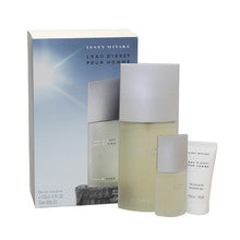 Issey Miyake - L'Eau D'Issey pour Homme Gift Set 125 ml EDT, L'Eau D'Issey pour Homme EDT 15 ml shower gel and L'Eau D'Issey pour Homme 30 ml - 125ml