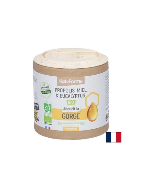 Имунитет - Прополис, пчелен мед и евкалипт, 45 желирани таблетки - Feel You