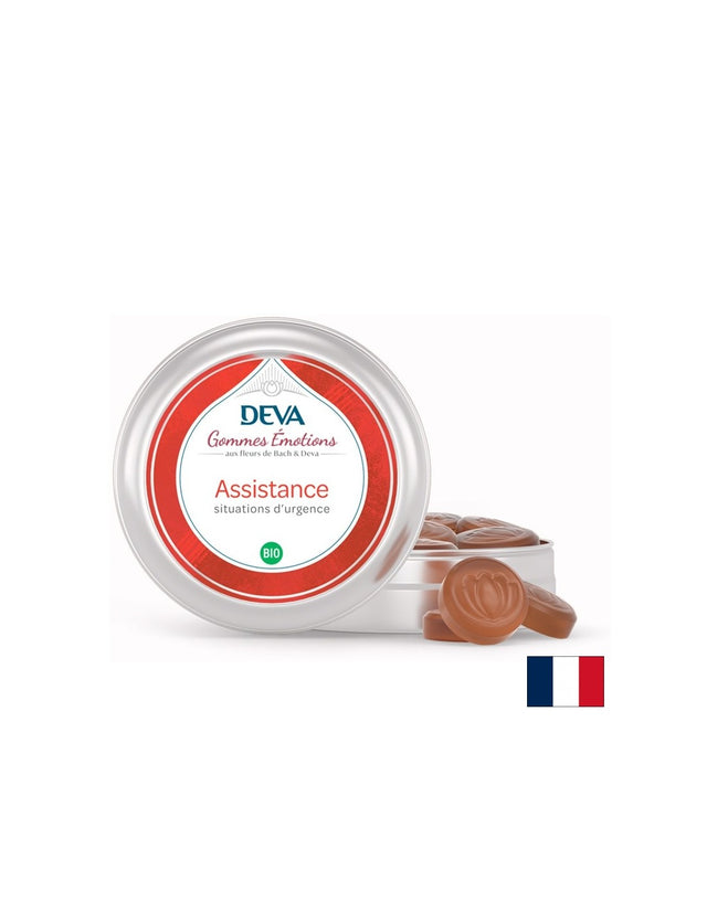 При стрес и страх - Дъвчащи билкови бонбони „ Първа помощ“ по метода на д-р Бах, 45 g - Feel You