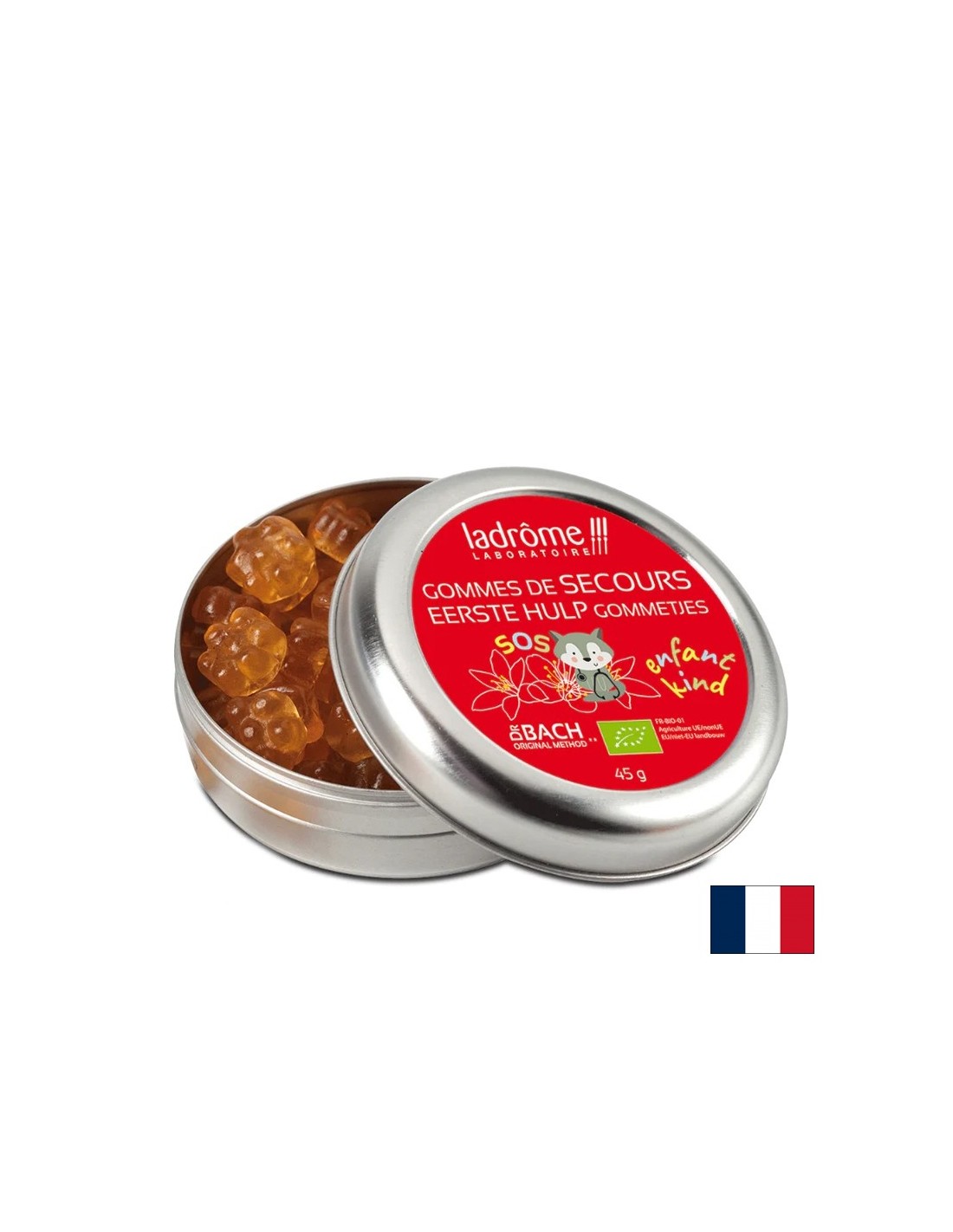 При стрес и страх - Първа помощ дъвки за деца по метода на д-р Бах, 45 g - Feel You