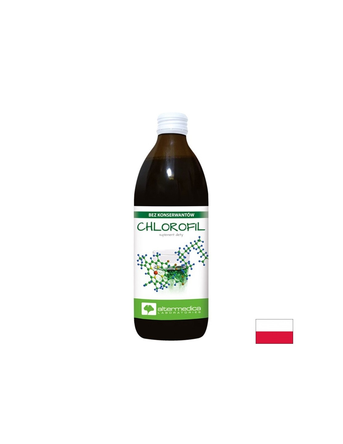 Хлорофил – Естествен детокс и алкален баланс, 45 mg, 500 ml, 33 дози - Feel You