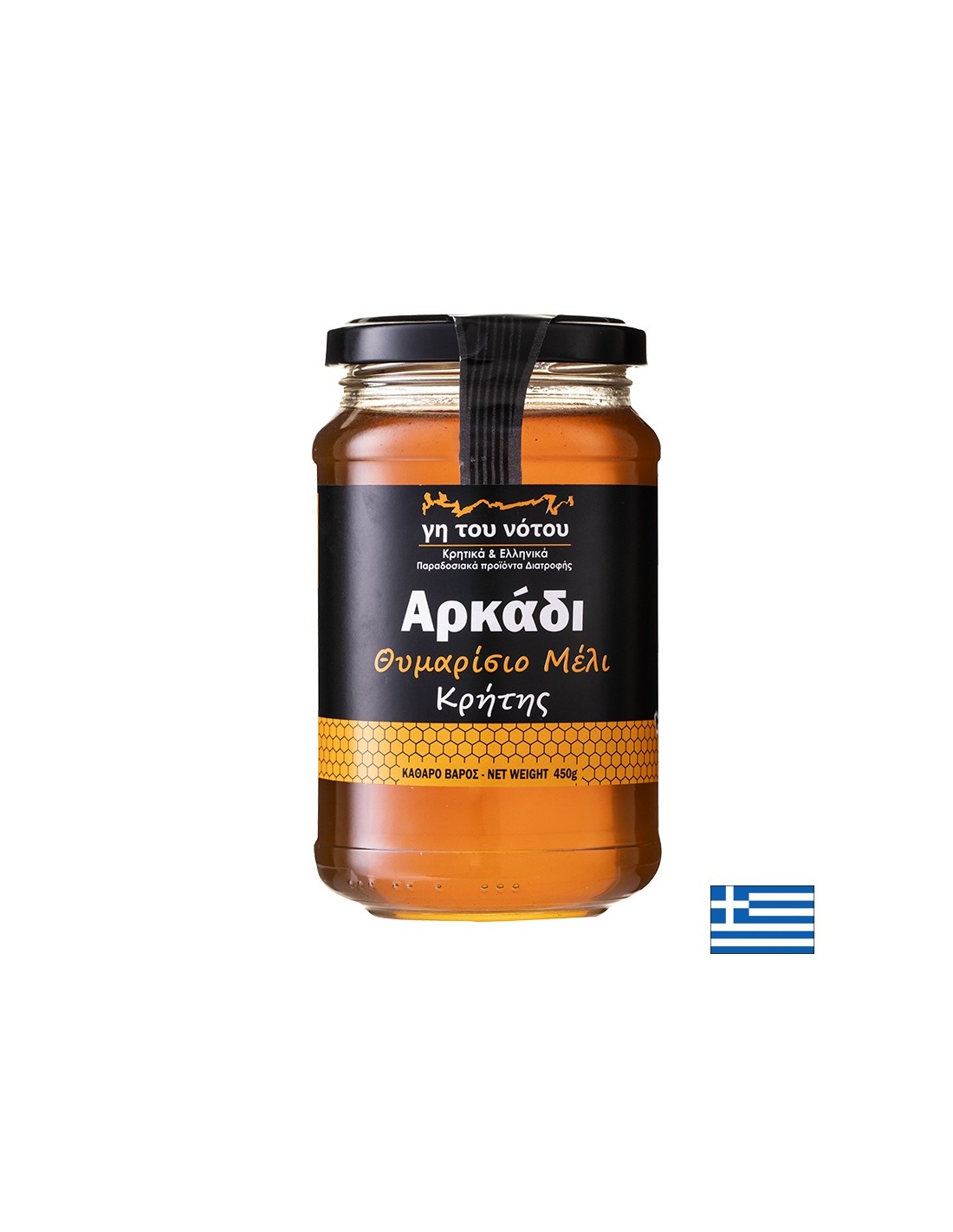 Мед от мащерка (о. Крит),  450 грама - Feel You