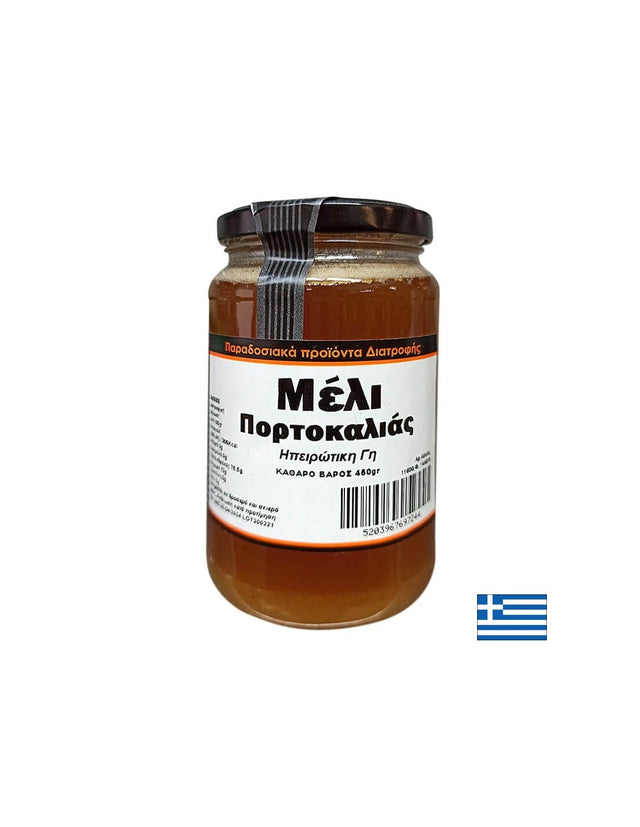 Пчелен мед от портокалов цвят (от областта Епир), 450 g - Feel You