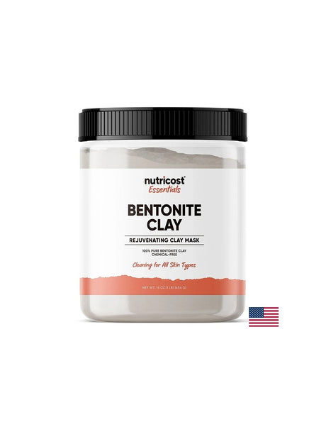 Грижа за кожата - Глина (бентонит), маска за лице, 454 g прах - Feel You