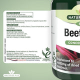 Цвекло Концентрат Капсули 4620мг Natures Aid 60 вегански капсули - Feel You