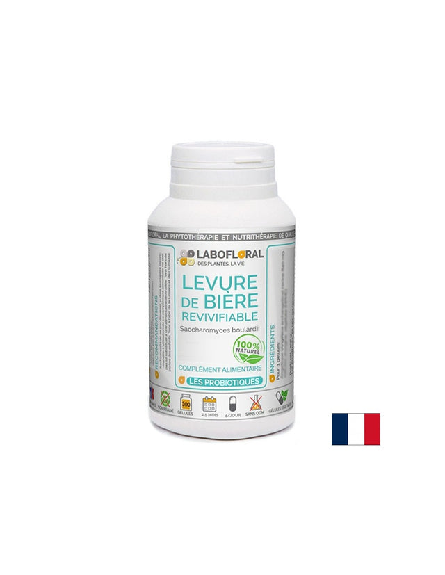 Имунитет и баланс на чревната микрофлора - Бирена мая с живи дрожди, 470 mg х 50 капсули - Feel You