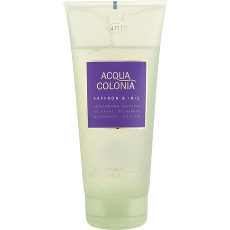 4711, Acqua Colonia, Colonia Saffron & Iris, Hydrating, Shower Gel, All Skin Types, 200 ml - Feel You