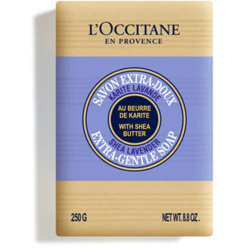 L´occitane - Shea Butter Extra Gentle Soap Lavender ( levandule ) - Extra mild soap - 250.0g
