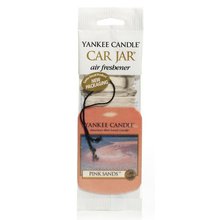 Yankee Candle - Pink Sands Classic Car Jar - Paper car tag