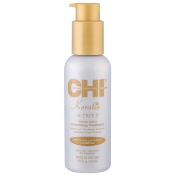 Farouk Systems - CHI Keratin K-Trix 5 Thermal Active Treatment - Smoothing care with thermal protection - 115.0g