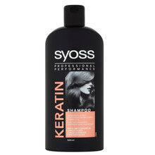 Syoss - Shampoo for faint and easily crushing hair Keratin (Shampoo) 500 ml - 440ml