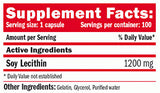 Lecithin 1200mg. / 100 Softgels