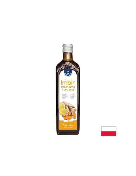 Джинджифил + Куркума и Лимон – Храносмилане и имунитет, 490 ml - Feel You