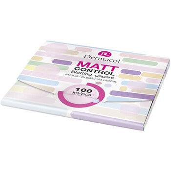 Dermacol - Matt Control (Blotting Papers) 100 pcs - 100.0ks