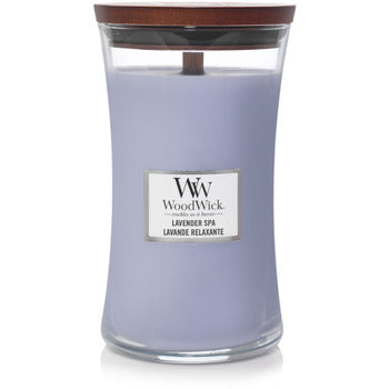 WoodWick - Lavender Spa Vase (Lavender Spa) - Scented Candle - 275.0g