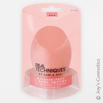 Real Techniques - Sponges Miracle Face + Body - Applicator - 1.0ks