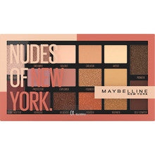 Maybelline - Nudes of New York - Palette of 16 eye shadows - 18.0g