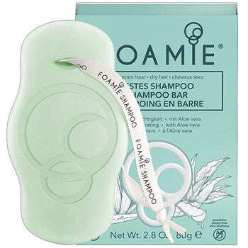 Foamie - Shampoo Bar with Aloe Vera (Dry Hair) - Solid shampoo - 80.0g