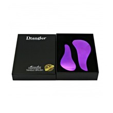 Dtangler - Miraculous Purple Set - Gift set of hair brushes