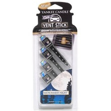 Yankee Candle - Midsummer's Night Vent Stick - Car Scent (4 pcs)