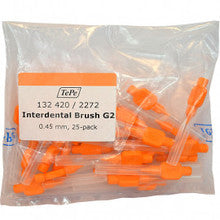 TePe - Interdental Brush Normal (0.45 mm orange 25 pcs) - Interdental brushes