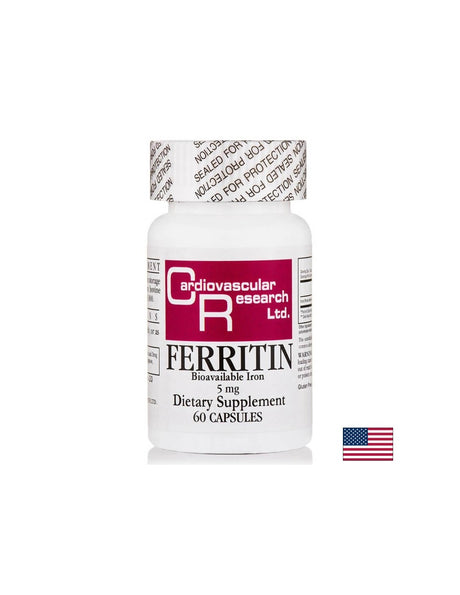 Желязодефицитна анемия и умора - Феритин, 5 mg, 60 капсули - Feel You