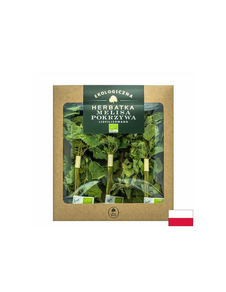 Лиофилизиран чай от коприва и маточина Био, 5 стика x 1,5 g Dary Natury - Feel You