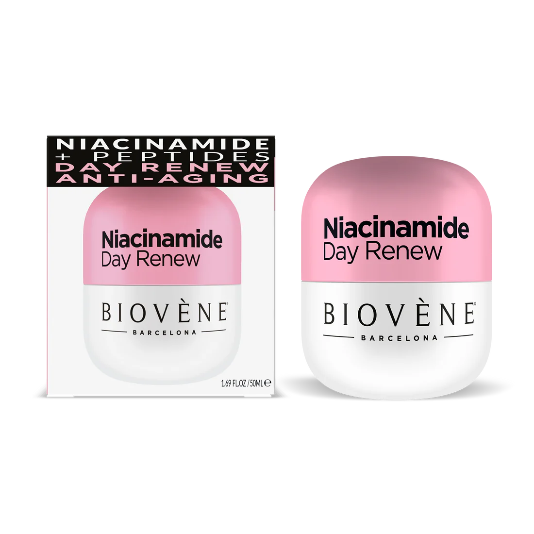 Дневен крем с ниацинамид за ревитализация и хидратация - 50 мл - Feel You