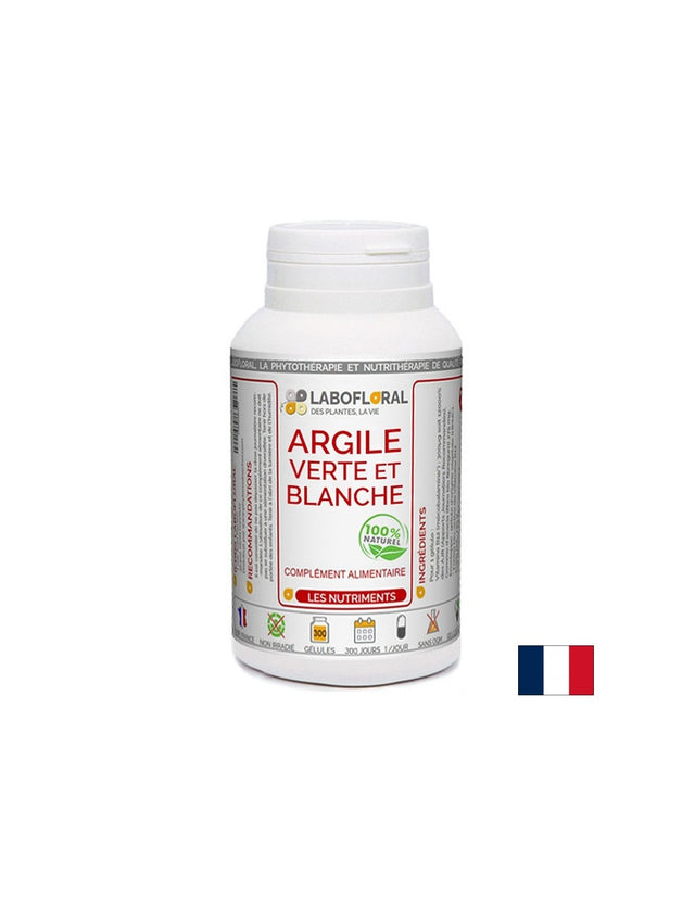 Храносмилане и черен дроб - Бяла + зелена глина, 50 капсули - Feel You