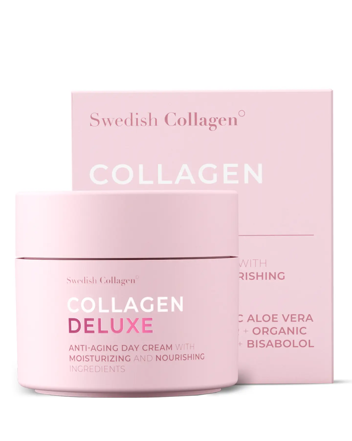 Дневен крем с Ретинол, Хиалурон и Колаген 50 мл Swedish Collagen - Feel You