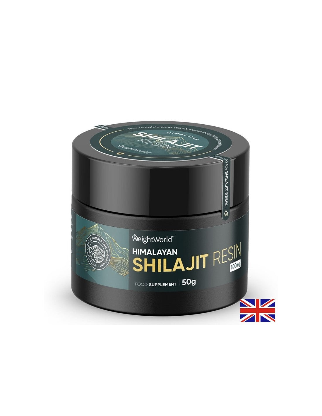 Отслабване - Шилажит + ашваганда, куркума и черно мюсли, 50 g прах, 62 дози - Feel You