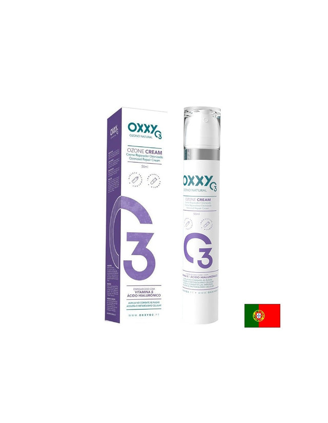 Озониран крем за сияйна и защитена кожа на лицето, 50 ml - Feel You