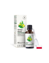 Кръвообращение и мозъчна функция - Гинко Билоба, 50 ml Aura Herbals - Feel You