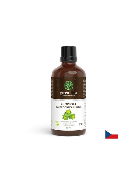 Стрес и добро настроение - Златен корен + витамин С, 50 ml тинктура - Feel You