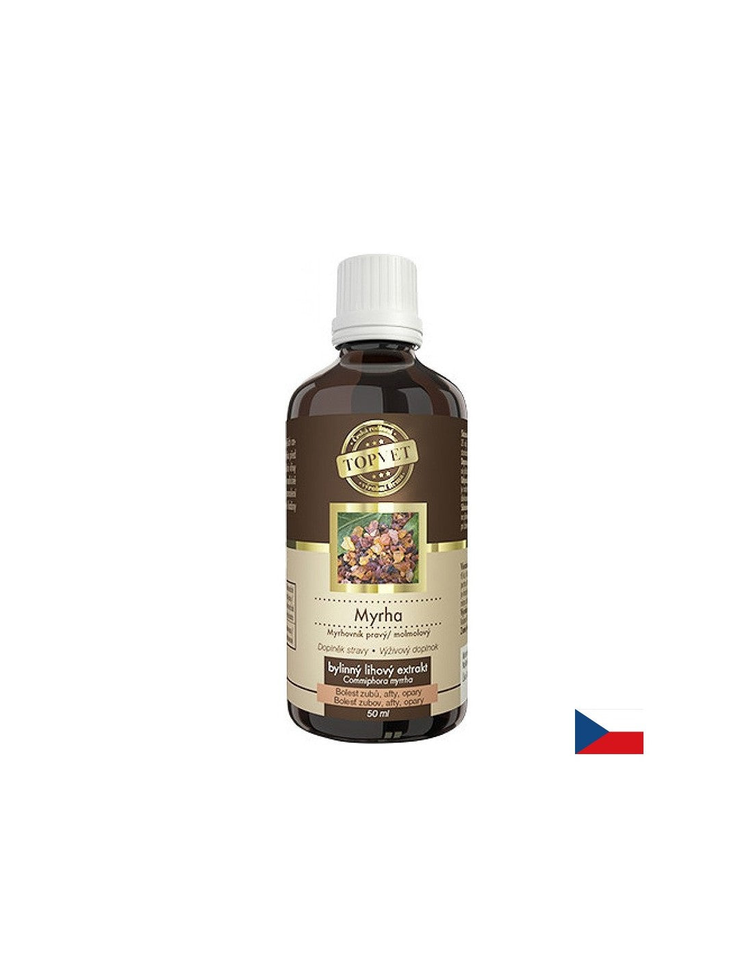 Имунитет и здраво сърце - Смирна (смола) + витамин С, 50 ml тинктура - Feel You