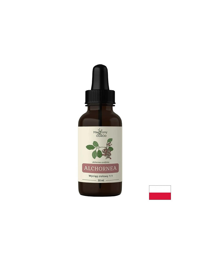 Грижа за кожата - Алхорнеа кордифолия, тинктура, 50 ml - Feel You