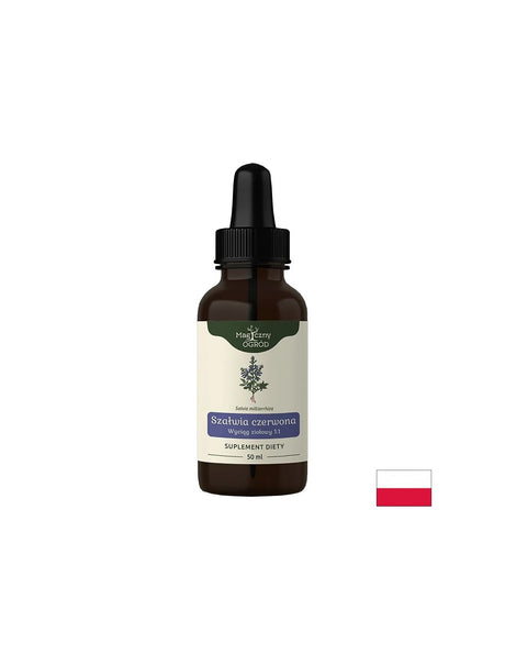 Грижа за сърцето и черния дроб - Червена салвия, тинктура, 50 ml - Feel You