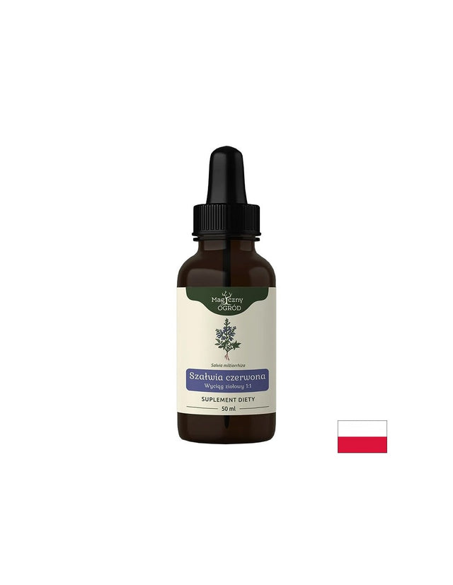 Грижа за сърцето и черния дроб - Червена салвия, тинктура, 50 ml - Feel You