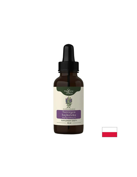 В подрепа на добрия сън и имунитета - Шлемник байкалски, тинктура 50 ml - Feel You