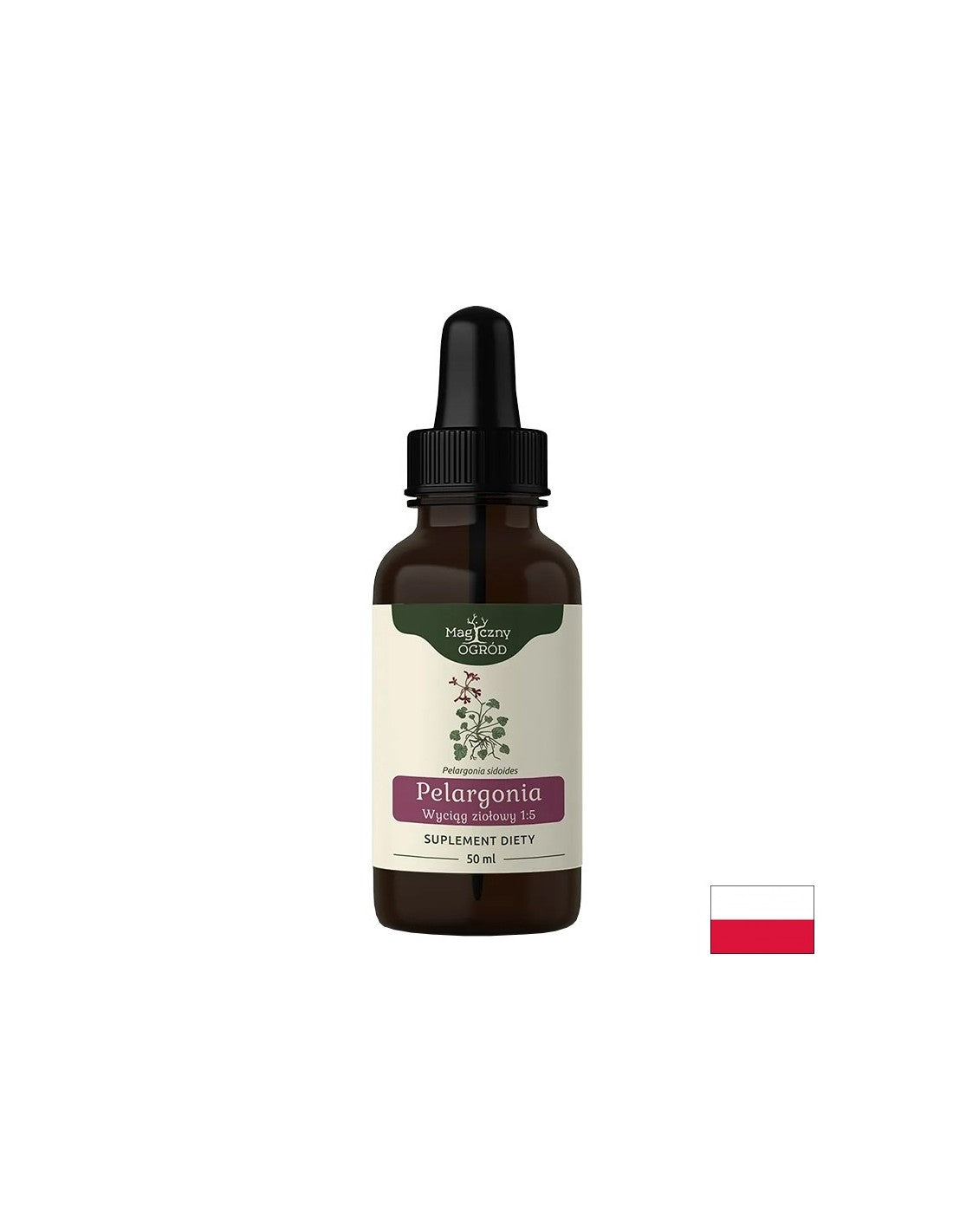 Имунна и дихателна системи - Африкански пеларгониум, тинктура, 50 ml - Feel You