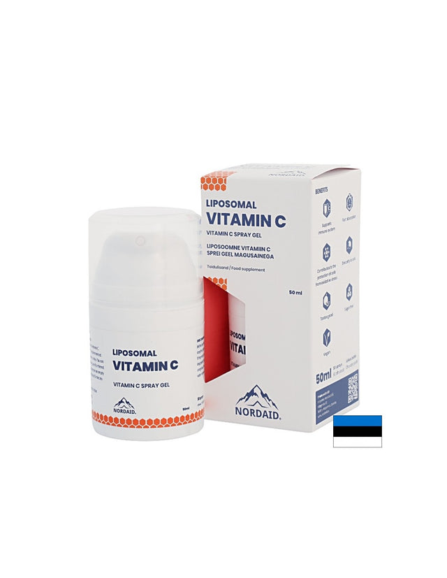 Имунитет - Липозомен Витамин С  - спрей-гел за уста с вкус на манго, 50 ml Nordaid - Feel You