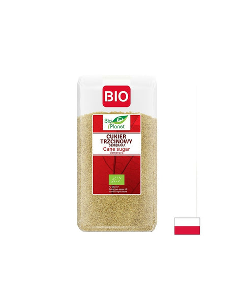 Тръстикова захар Демерара, БИО, 500 g - Feel You