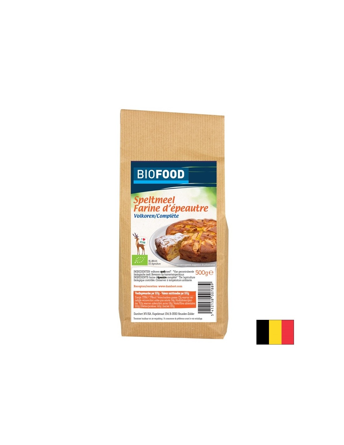 Брашно от спелта БИО, 500 g - Feel You