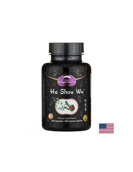 Формула на дълголетието - Хъ Шоу У (Фо-ти) - Здравословно стареене, енергия, настроение, 500 mg, 100 капсули - Feel You