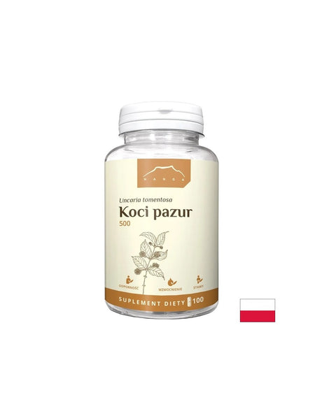Силен имунитет - Котешки нокът, 500 mg х 100 капсули - Feel You