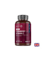 Уринарно здраве - Червена боровинка 500 mg + Витамин С 100 mg, 180 капсули - Feel You