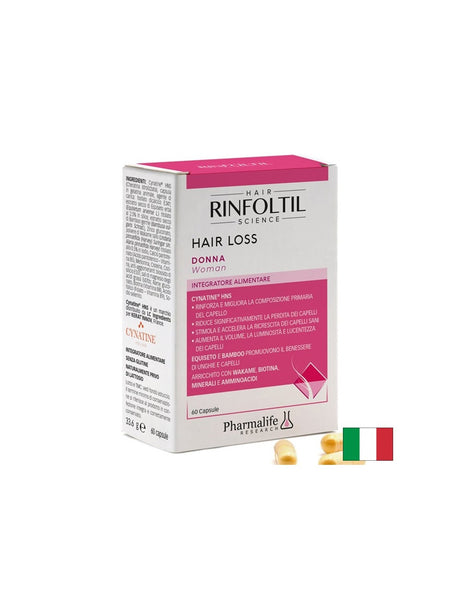 Против косопад при жени - С хидролизиран кератин 500 mg и хвощ 100 mg, 60 капсули - Feel You