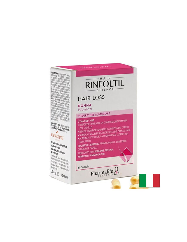 Против косопад при жени - С хидролизиран кератин 500 mg и хвощ 100 mg, 60 капсули - Feel You